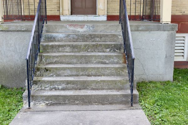 Staircase Concrete Repair in Haverhill