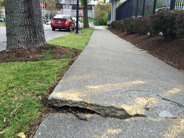 Cement Sidewalk Repair in Haverhill