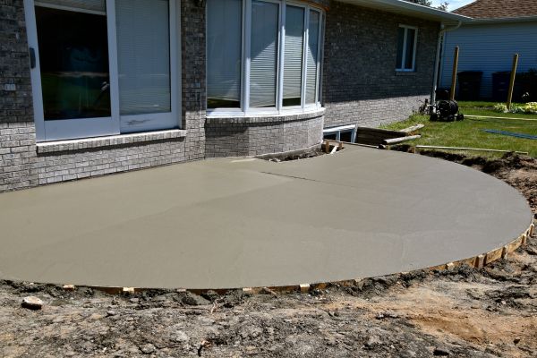 Patio Concrete Patching in Haverhill