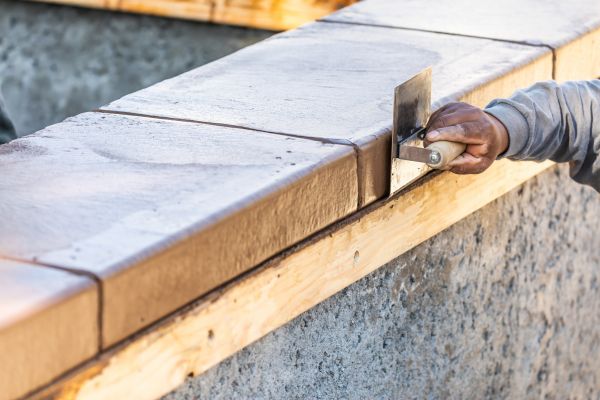 Concrete Coping Repair in Haverhill